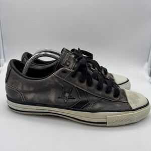 Converse john varvatos Leather One Star 127722C Charcoal/off Men Sz 9 US 42.5 EU